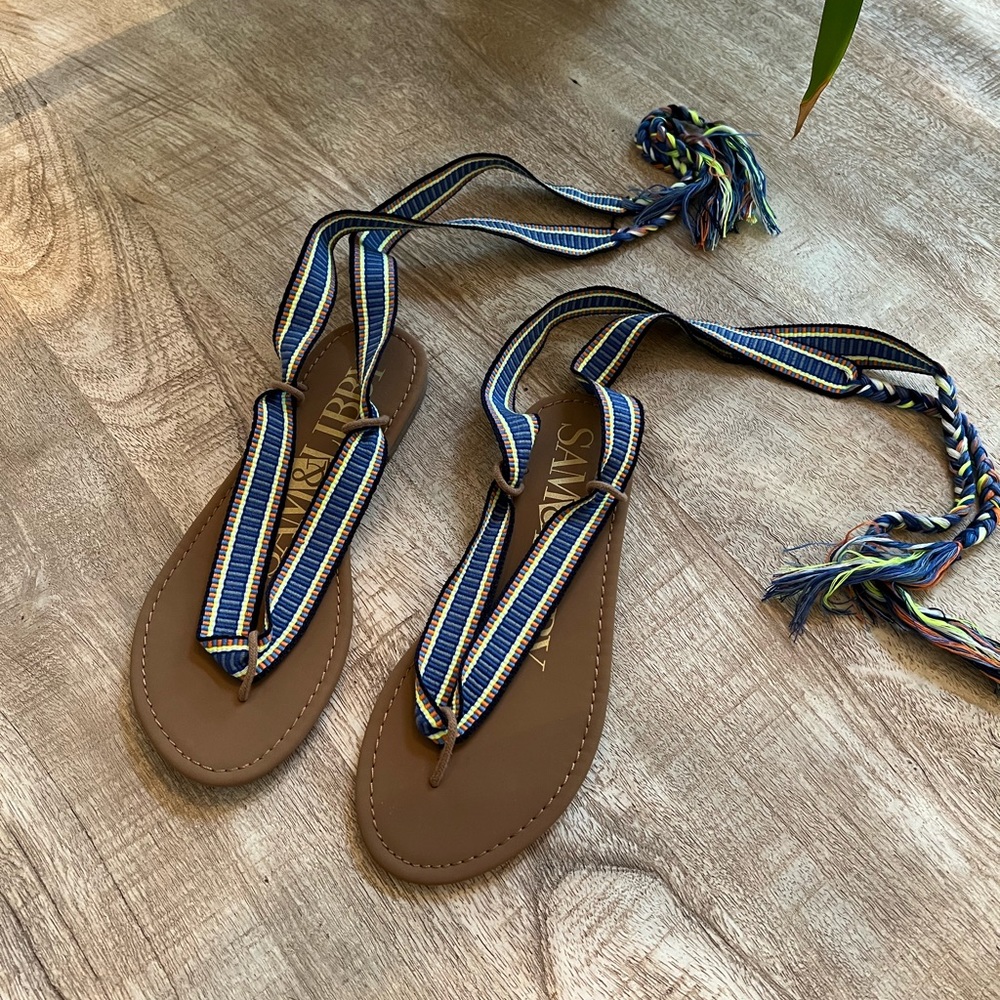 Sam & Libby lace up sandal